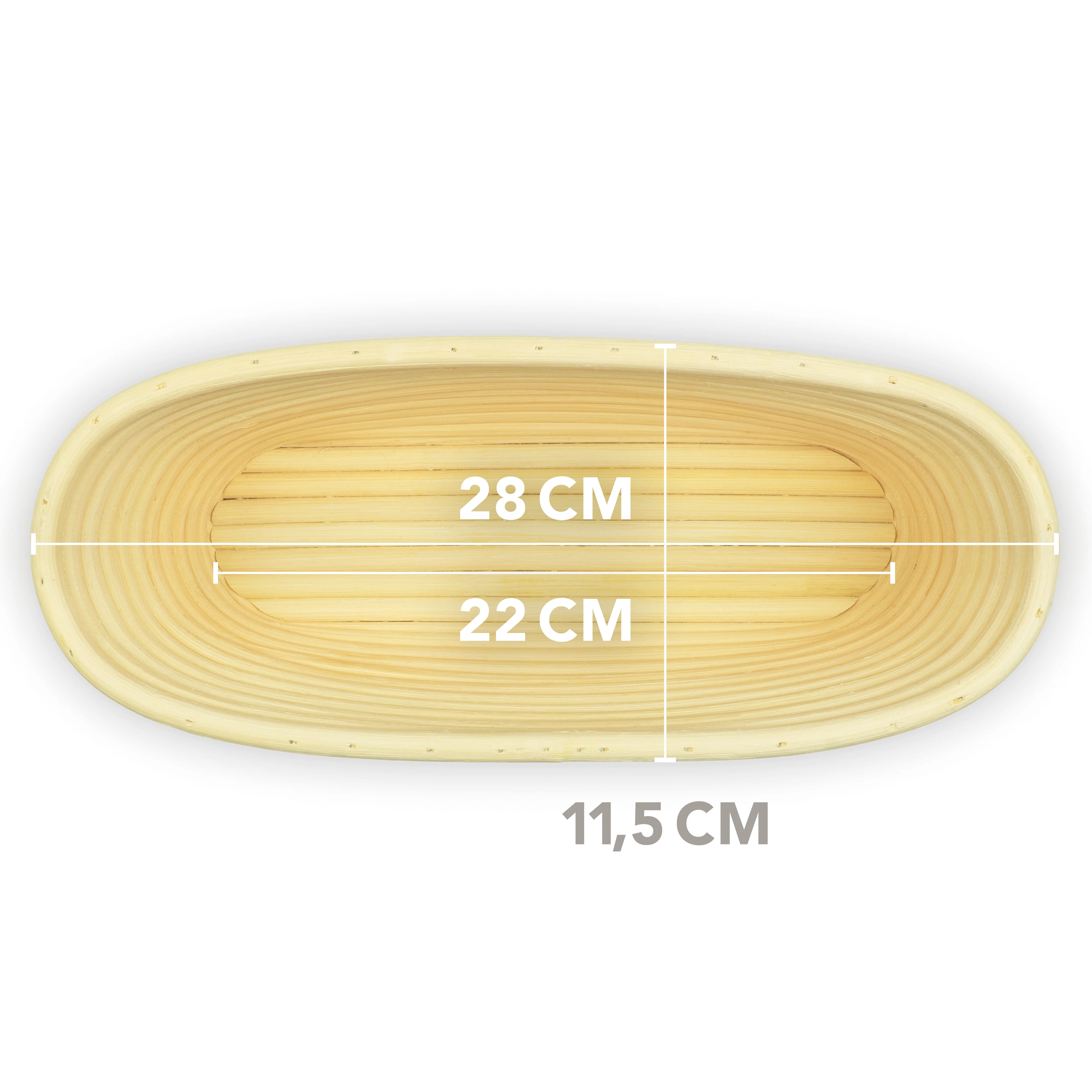 Brotbackform 28cm mit Deckel inkl. Gärkorb - Image 10