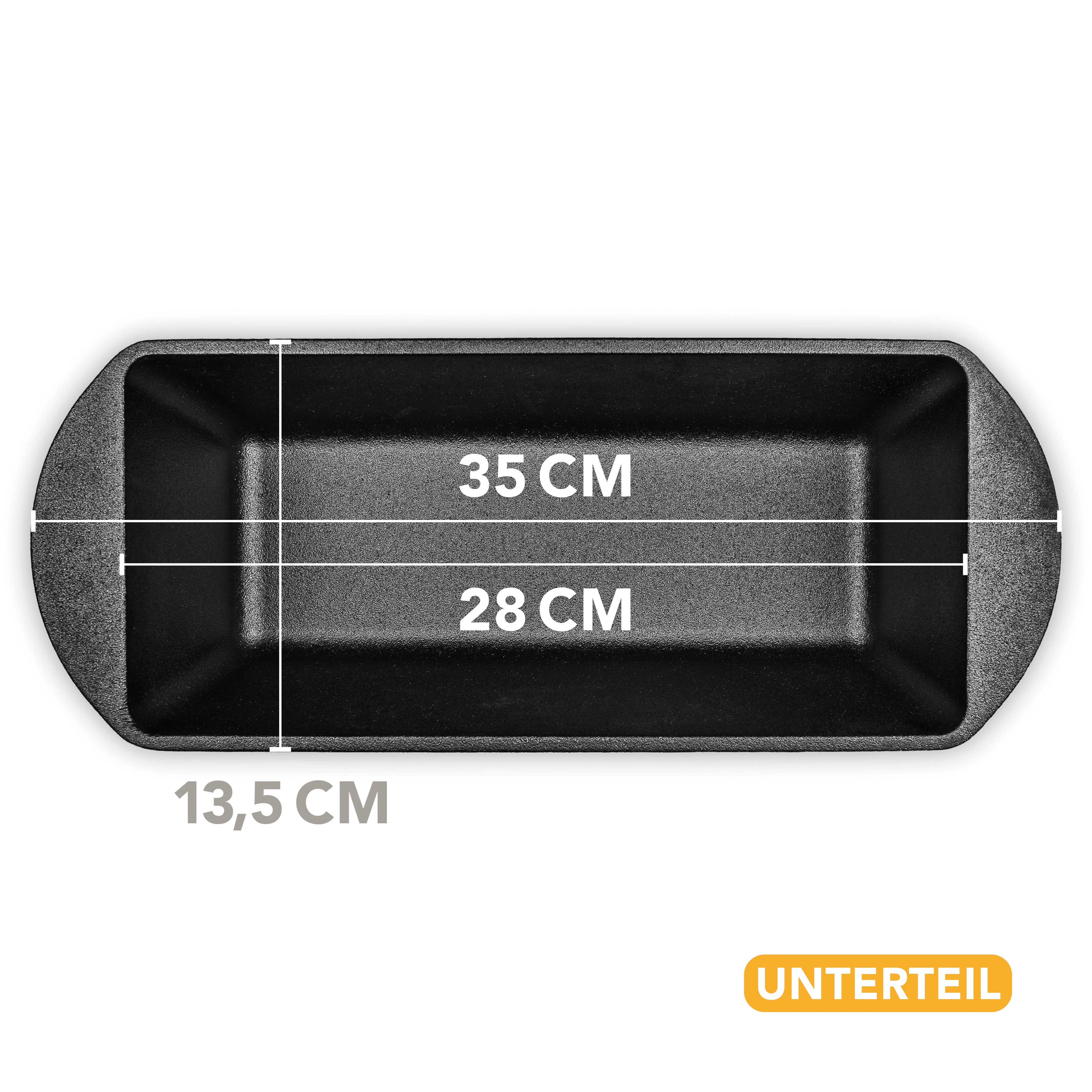 Brotbackform 28cm mit Deckel inkl. Gärkorb - Image 7