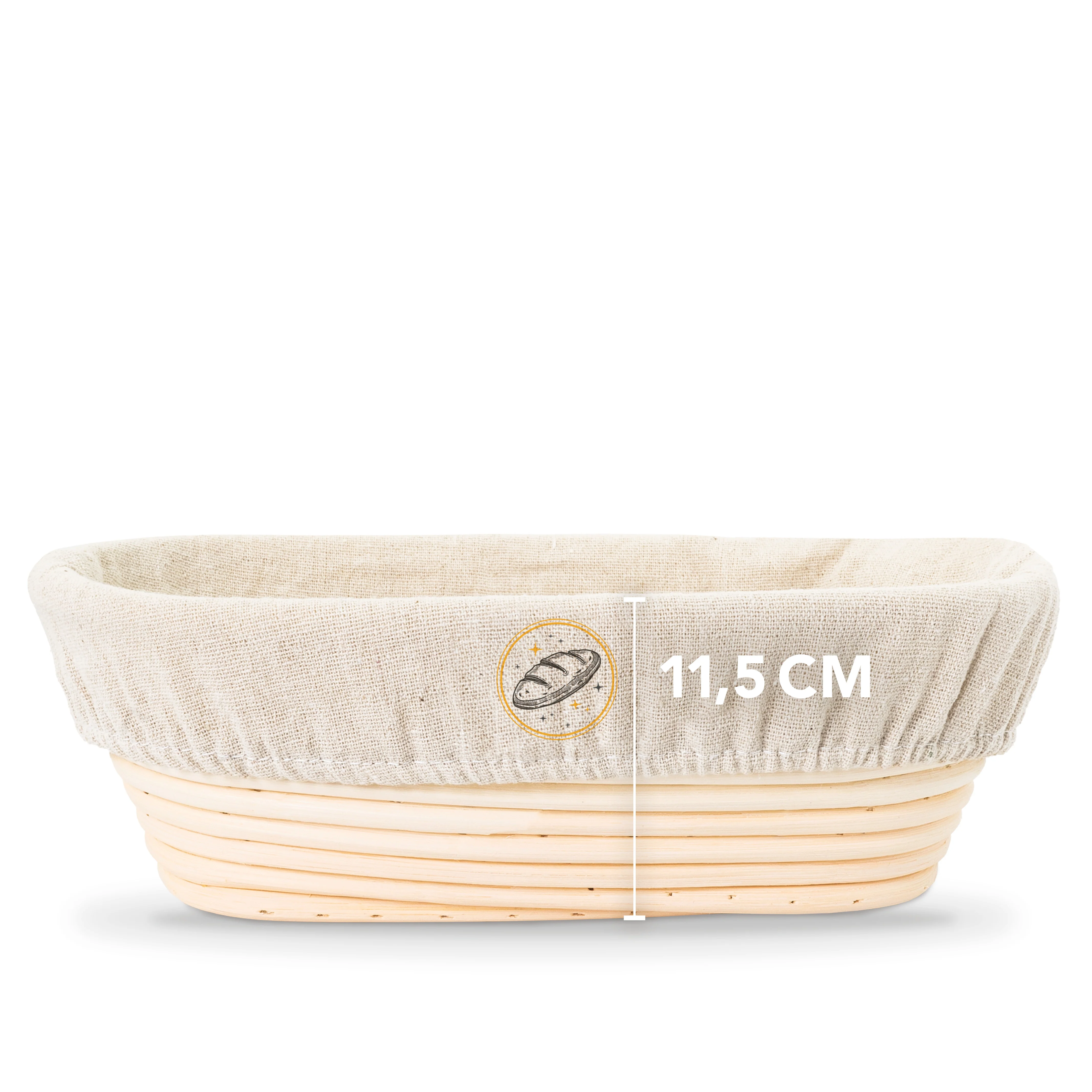 Brotbackform 28cm mit Deckel inkl. Gärkorb - Image 8