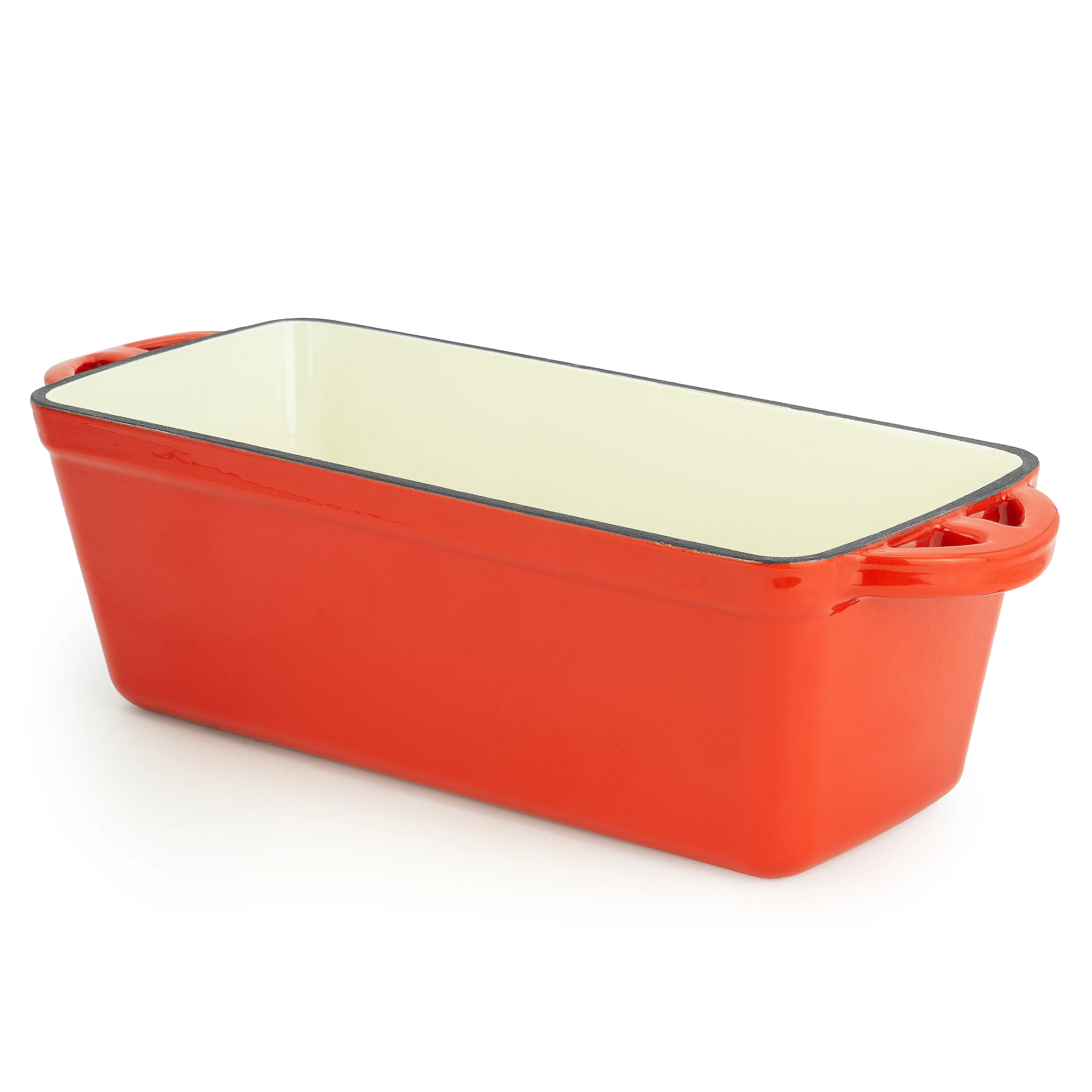 Emaille Brotbackform 28cm mit Deckel und Gärkorb - Image 3