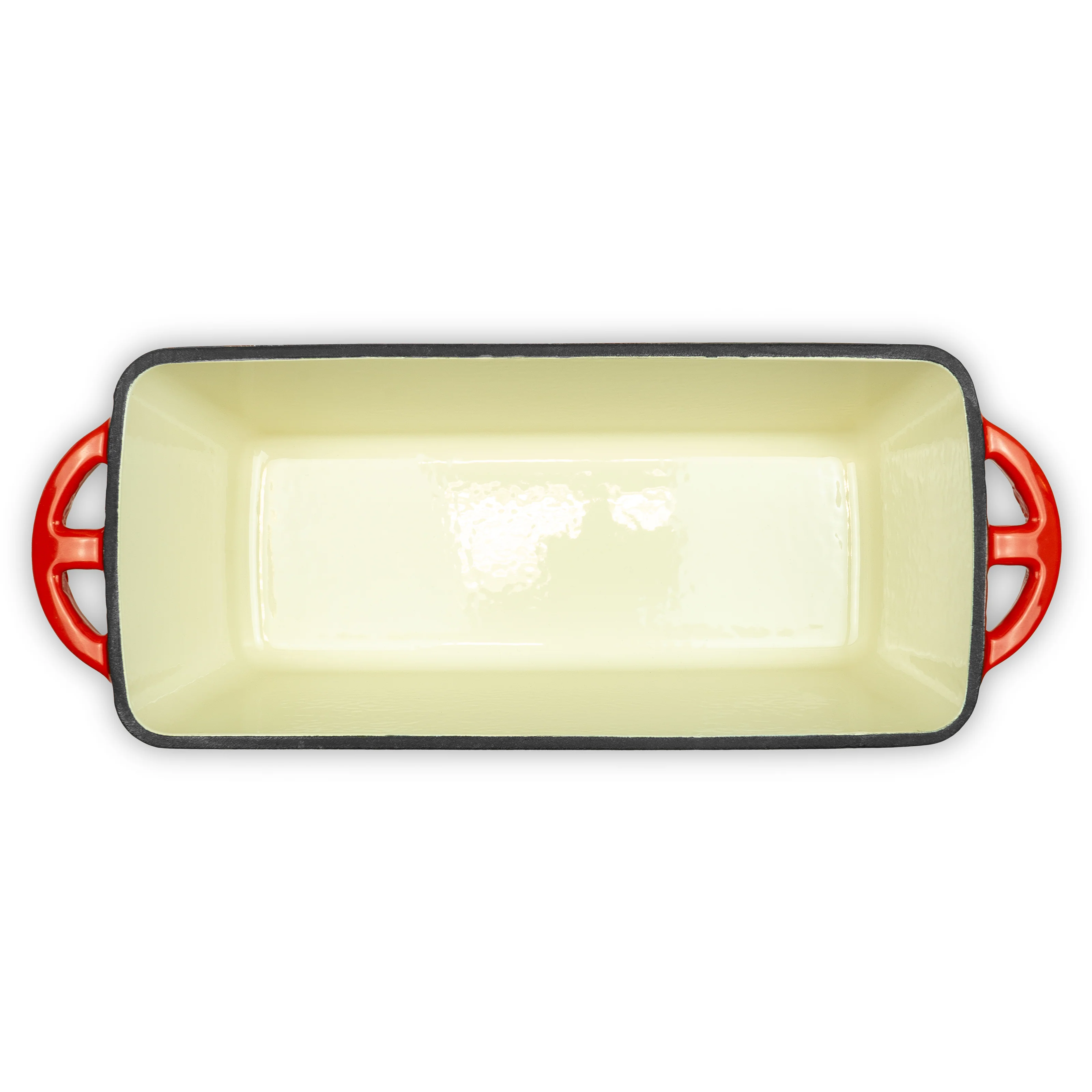 Emaille Brotbackform 28cm mit Deckel und Gärkorb - Image 4