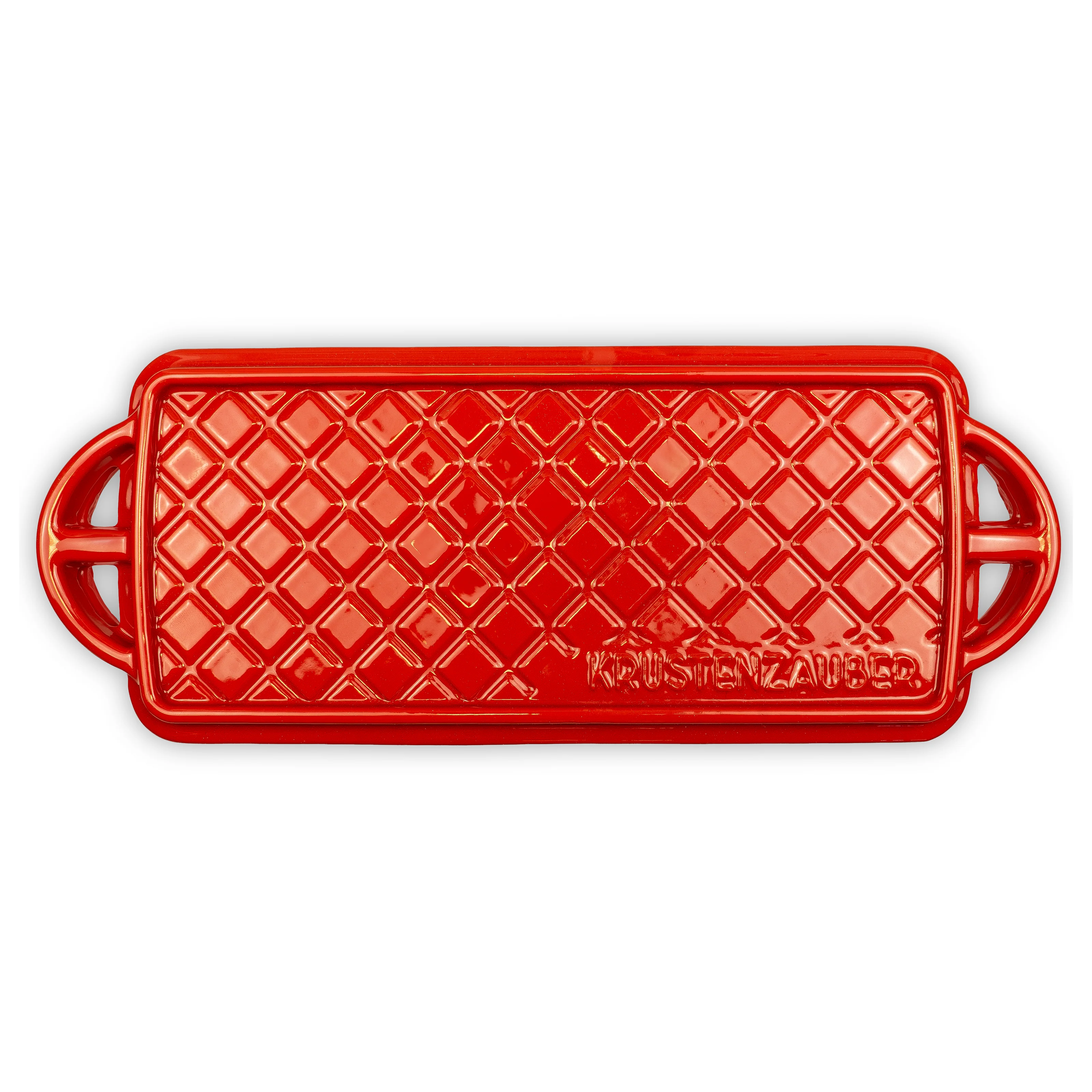 Emaille Brotbackform 28cm mit Deckel und Gärkorb - Image 5