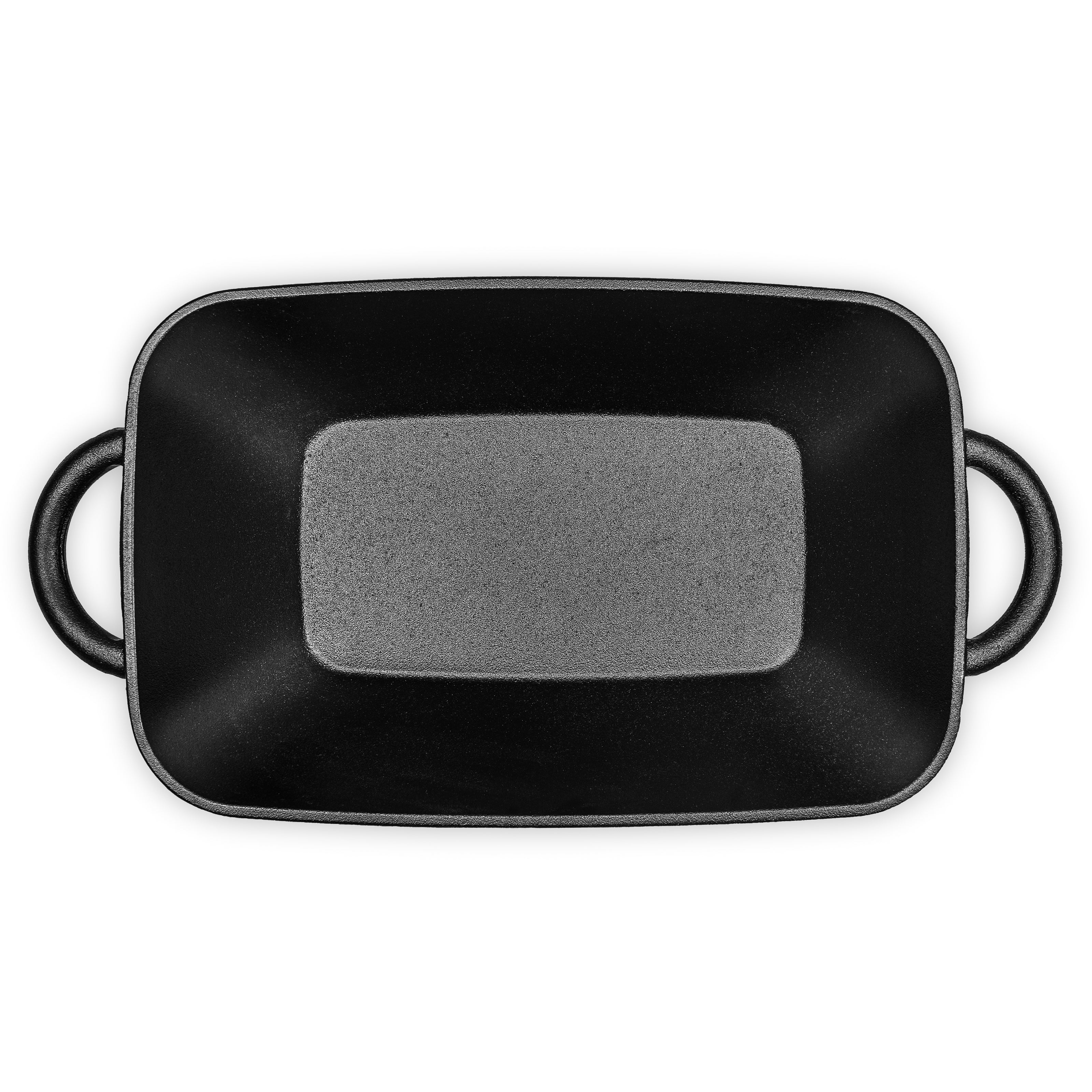 2-in-1 Gusseisen Bräter 3,6l mit Deckel inkl. Gärkorb - Image 4