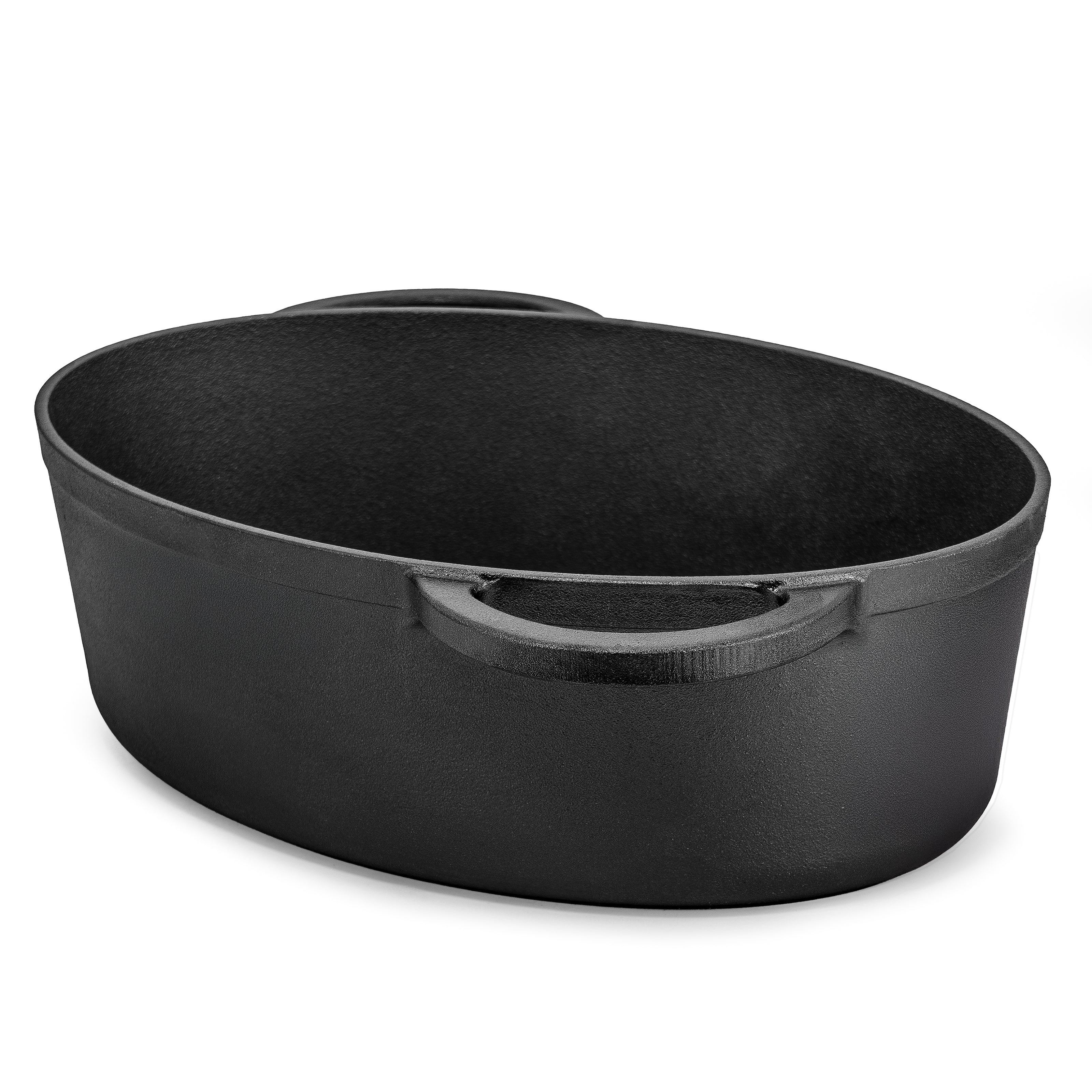 2-in-1 Gusseisen Bräter 6,0l mit Deckel inkl. Gärkorb - Image 3