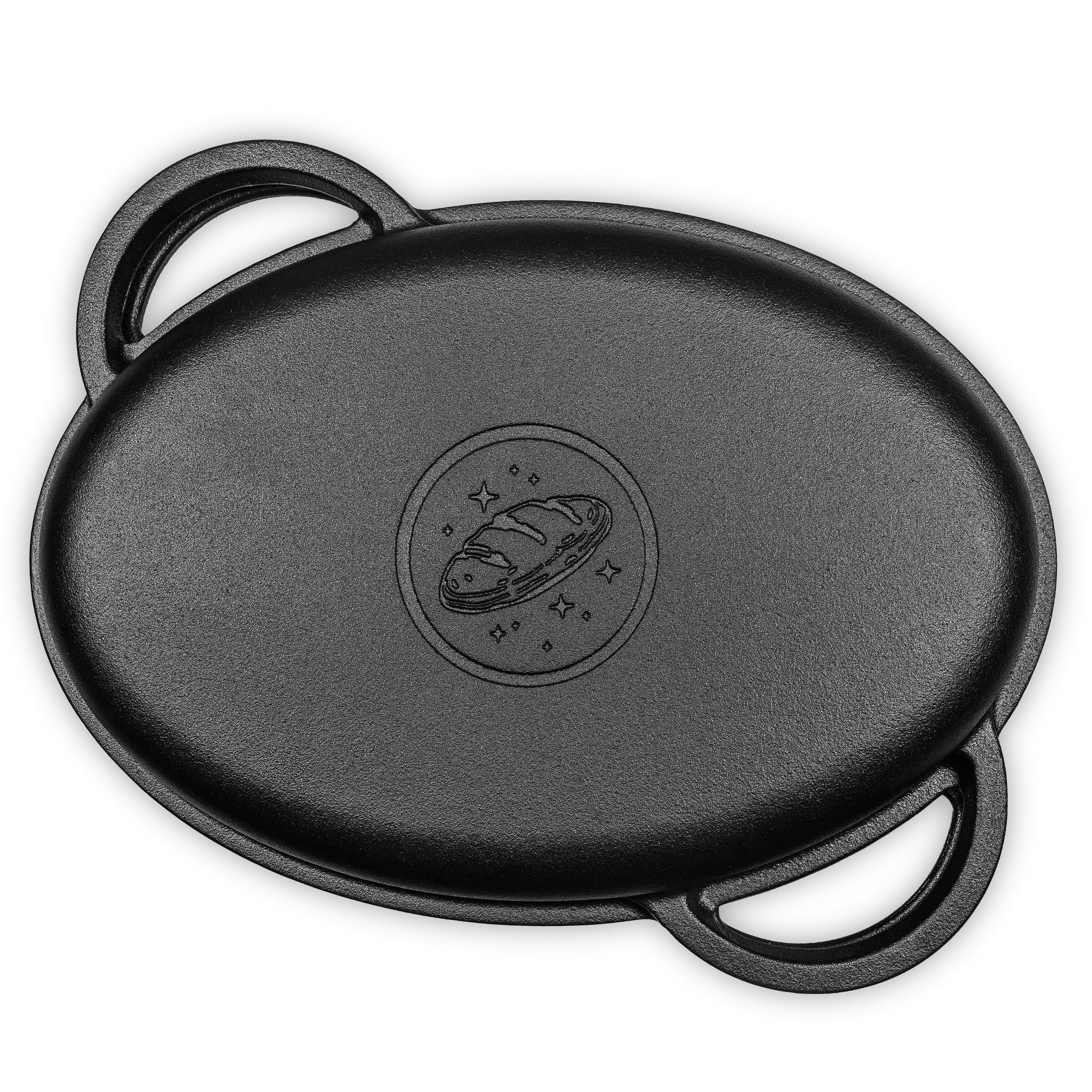 2-in-1 Gusseisen Bräter 6,0l mit Deckel inkl. Gärkorb - Image 6