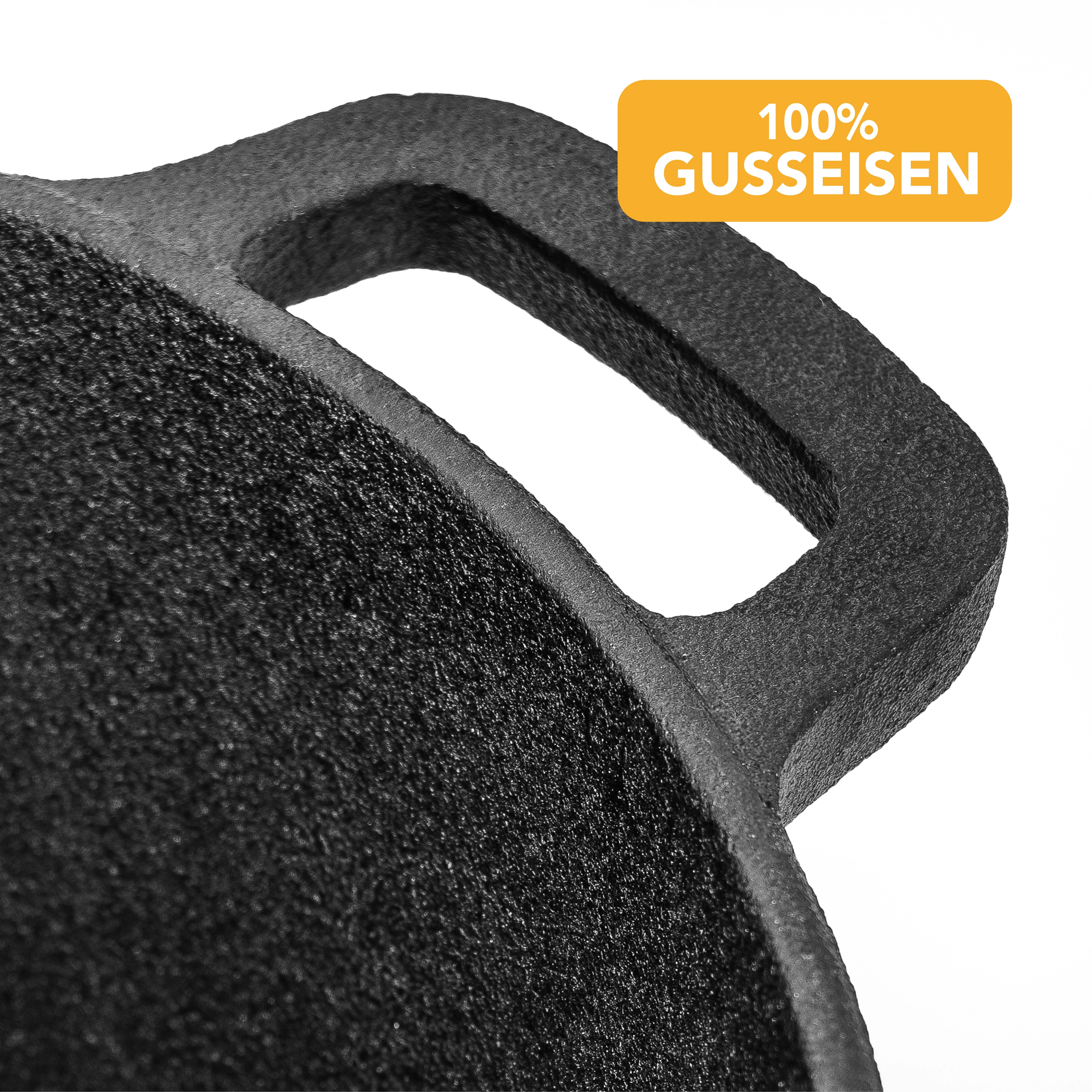 2-in-1 Gusseisen Brotbacktopf 4,7l mit Deckel und Gärkorb - Image 8