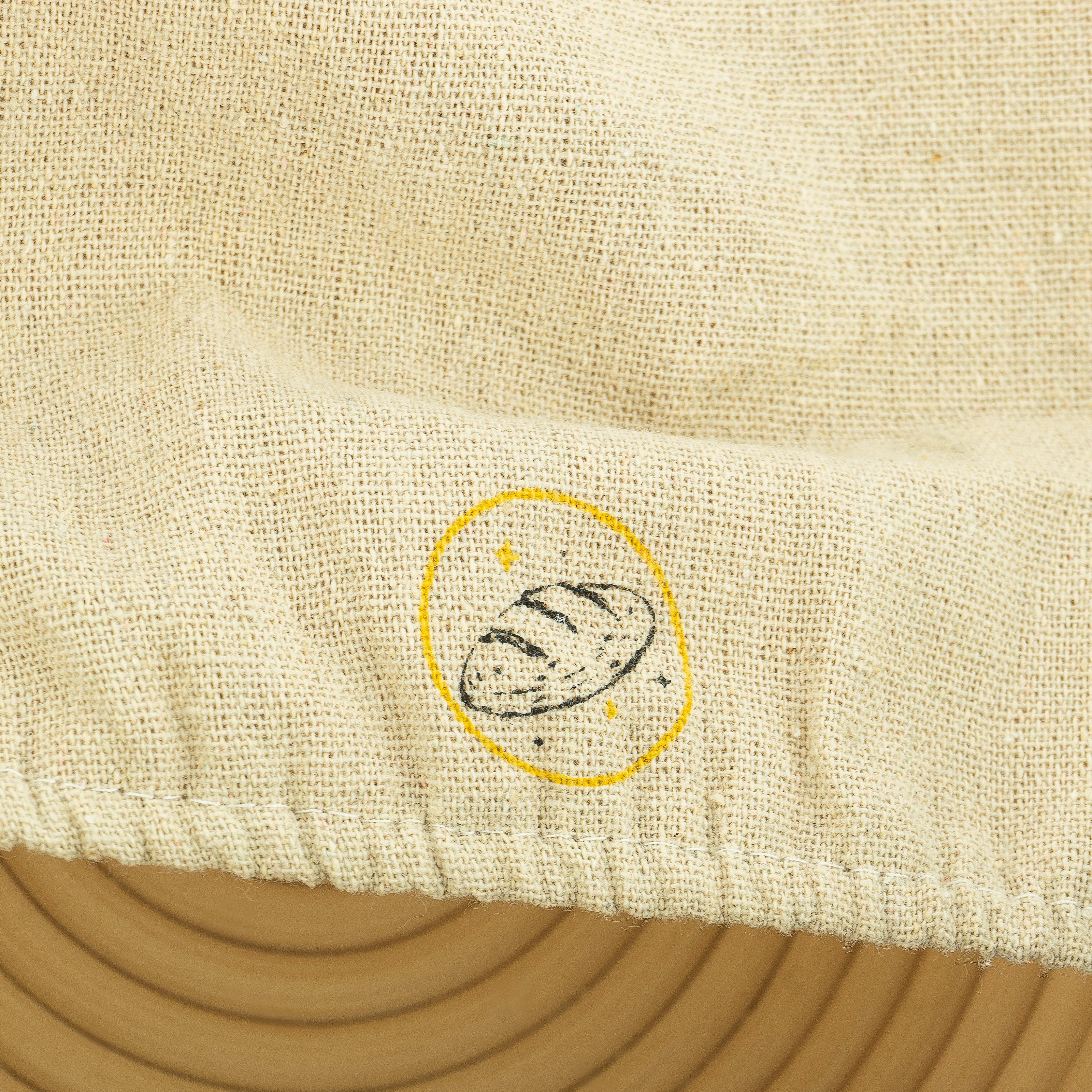 2-in-1 Gusseisen Emaille Brotbacktopf 26cm mit Gärkorb - Image 13