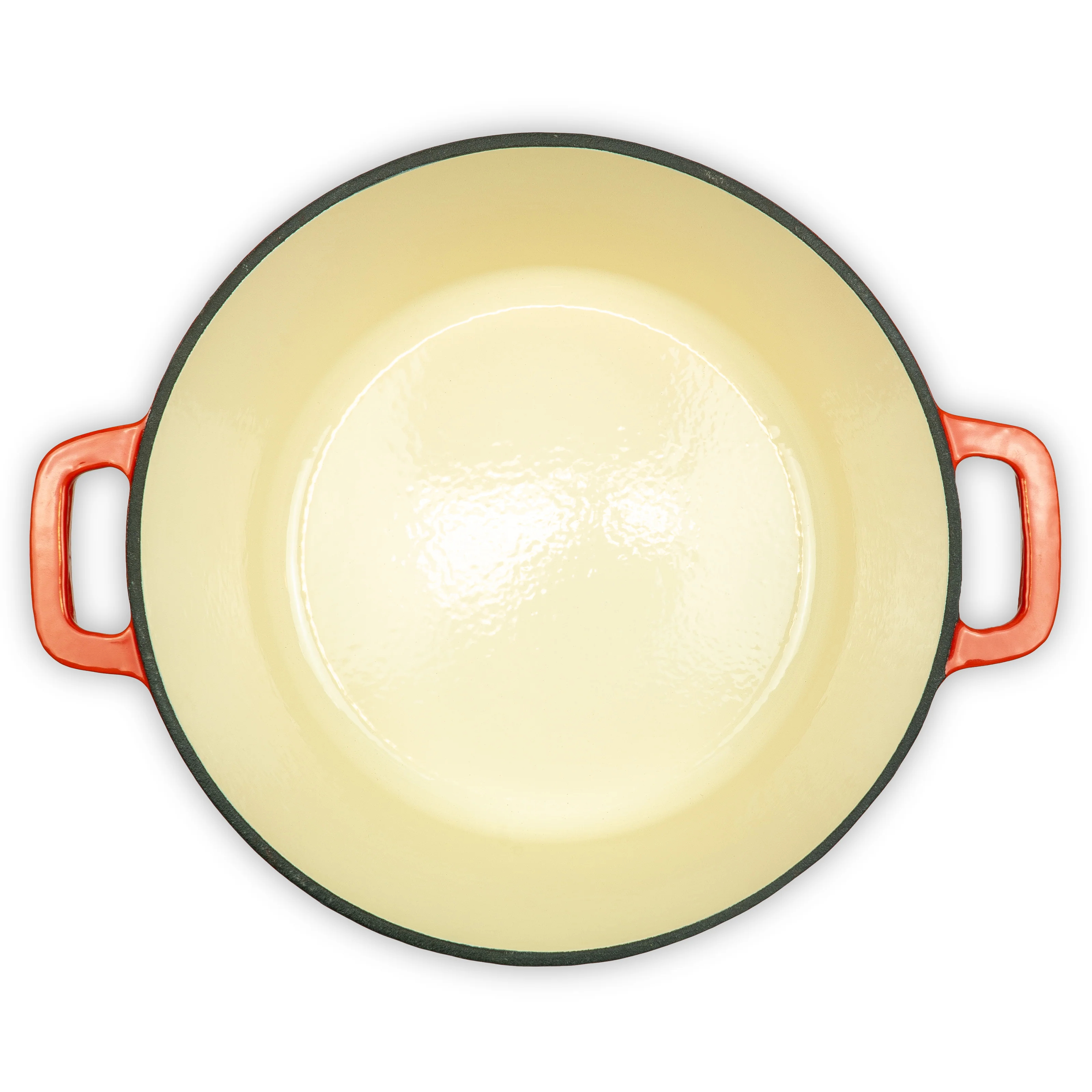 2-in-1 Gusseisen Emaille Brotbacktopf 26cm mit Gärkorb - Image 4