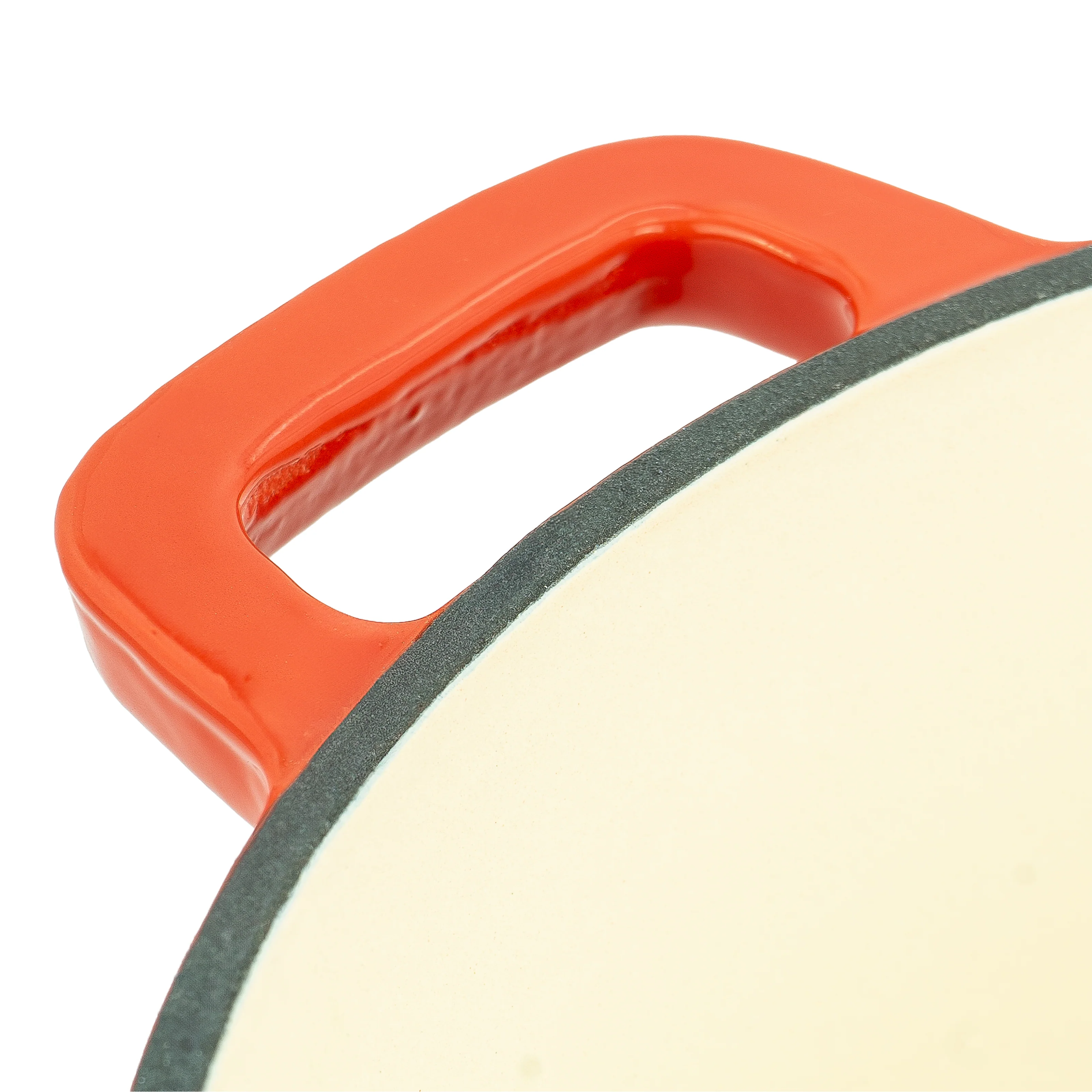 2-in-1 Gusseisen Emaille Brotbacktopf 26cm mit Gärkorb - Image 8