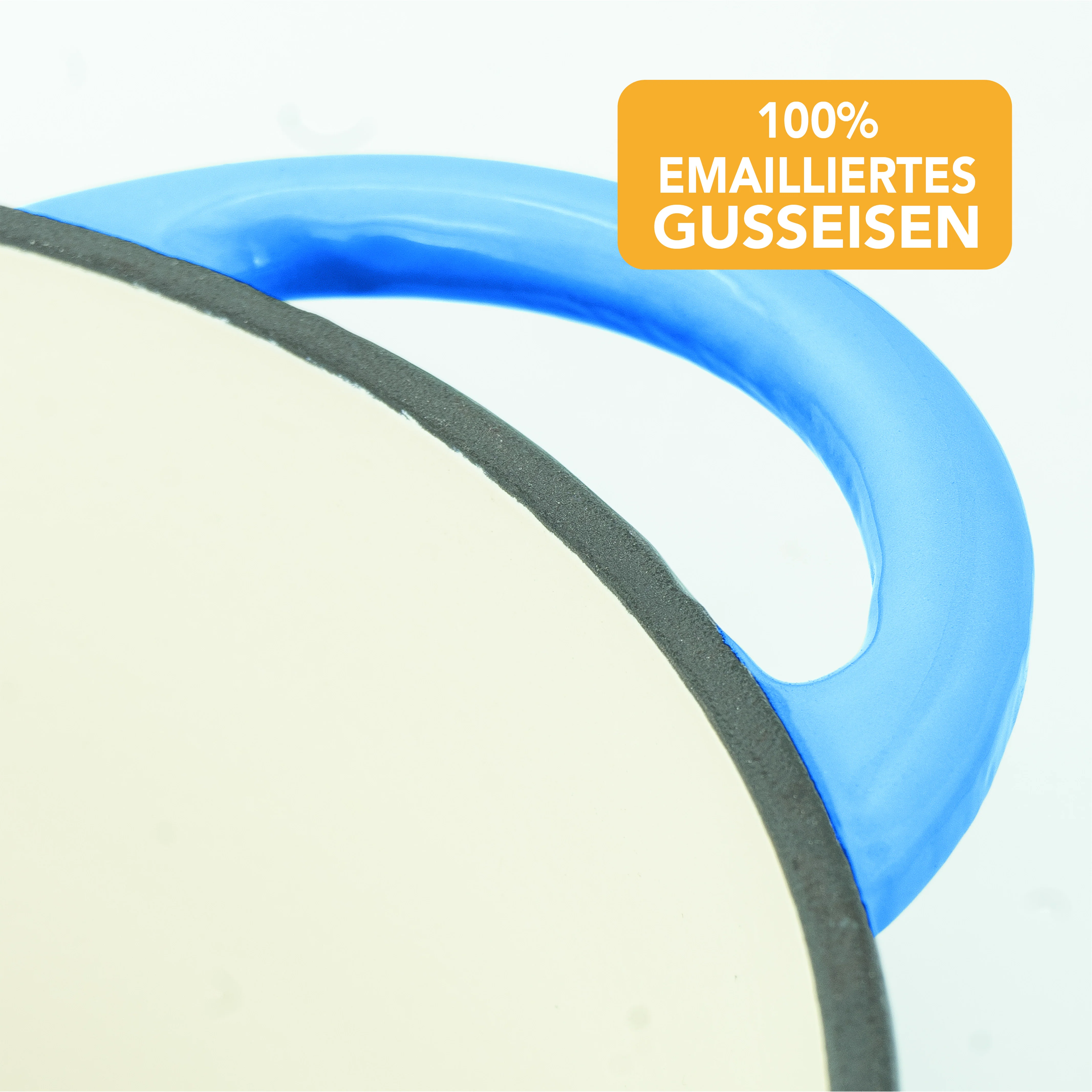 Gusseisen Emaille Brotbacktopf 4,7l mit Gärkorb - Image 15