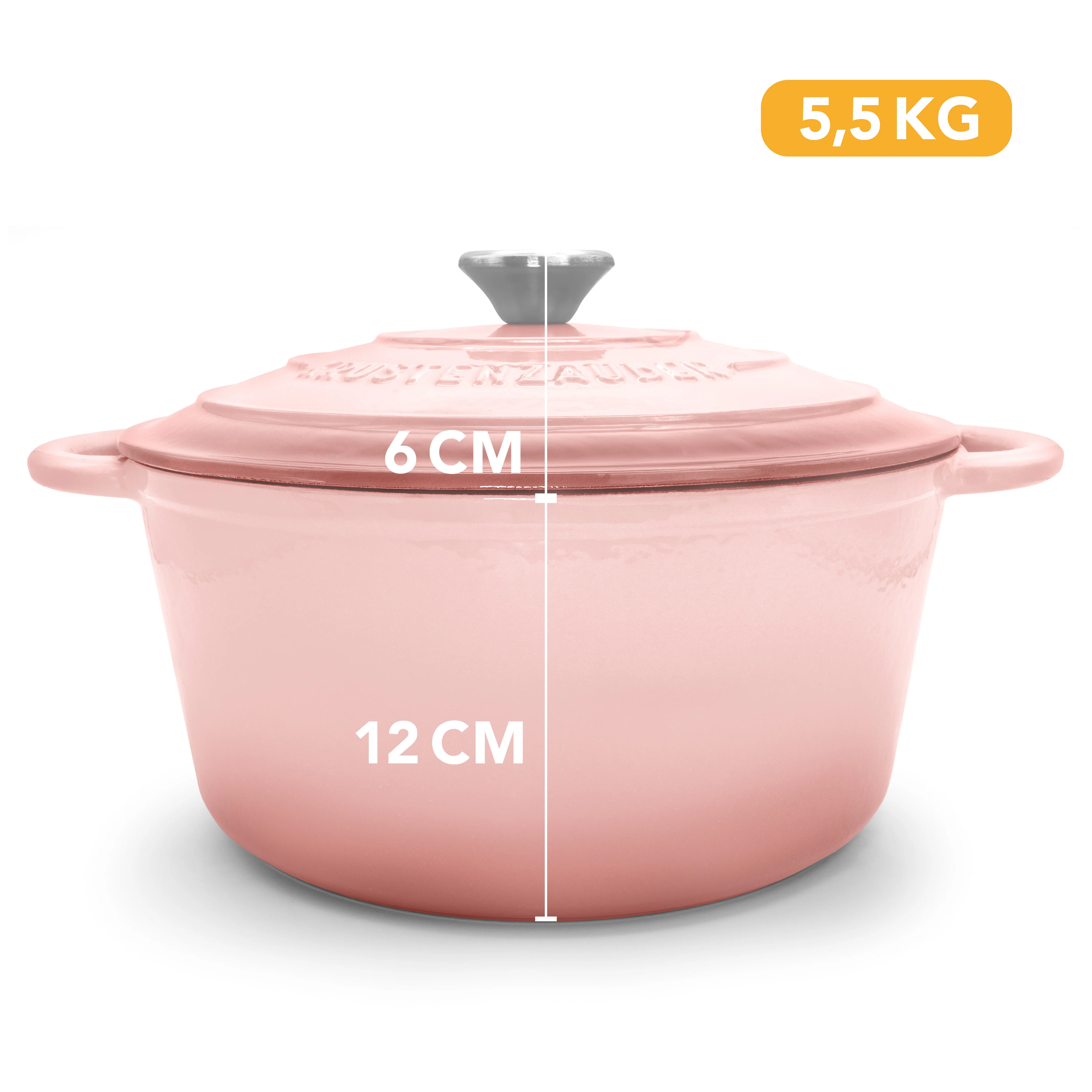 Gusseisen Emaille Brotbacktopf 4,7l mit Gärkorb - Image 34