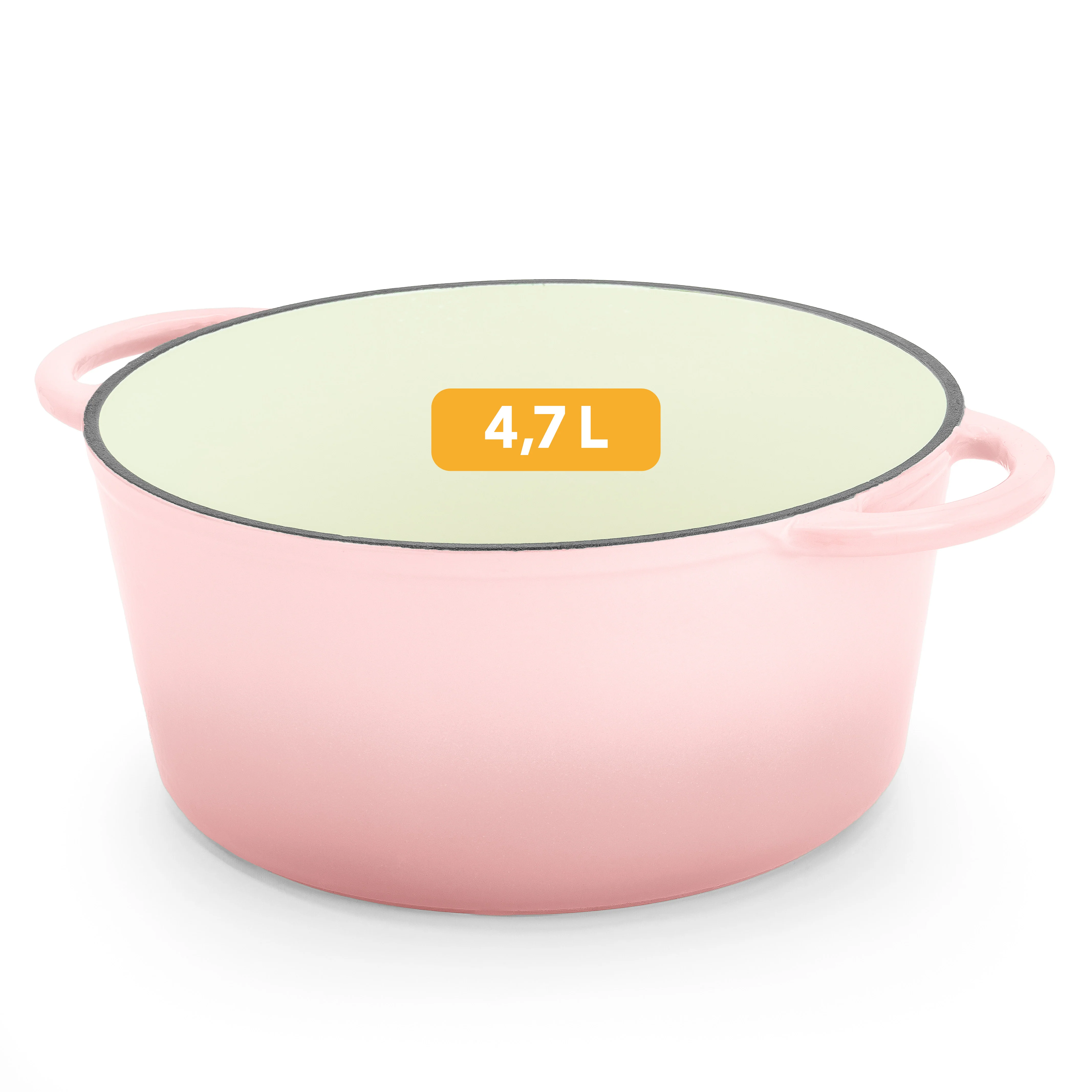 Gusseisen Emaille Brotbacktopf 4,7l mit Gärkorb - Image 35