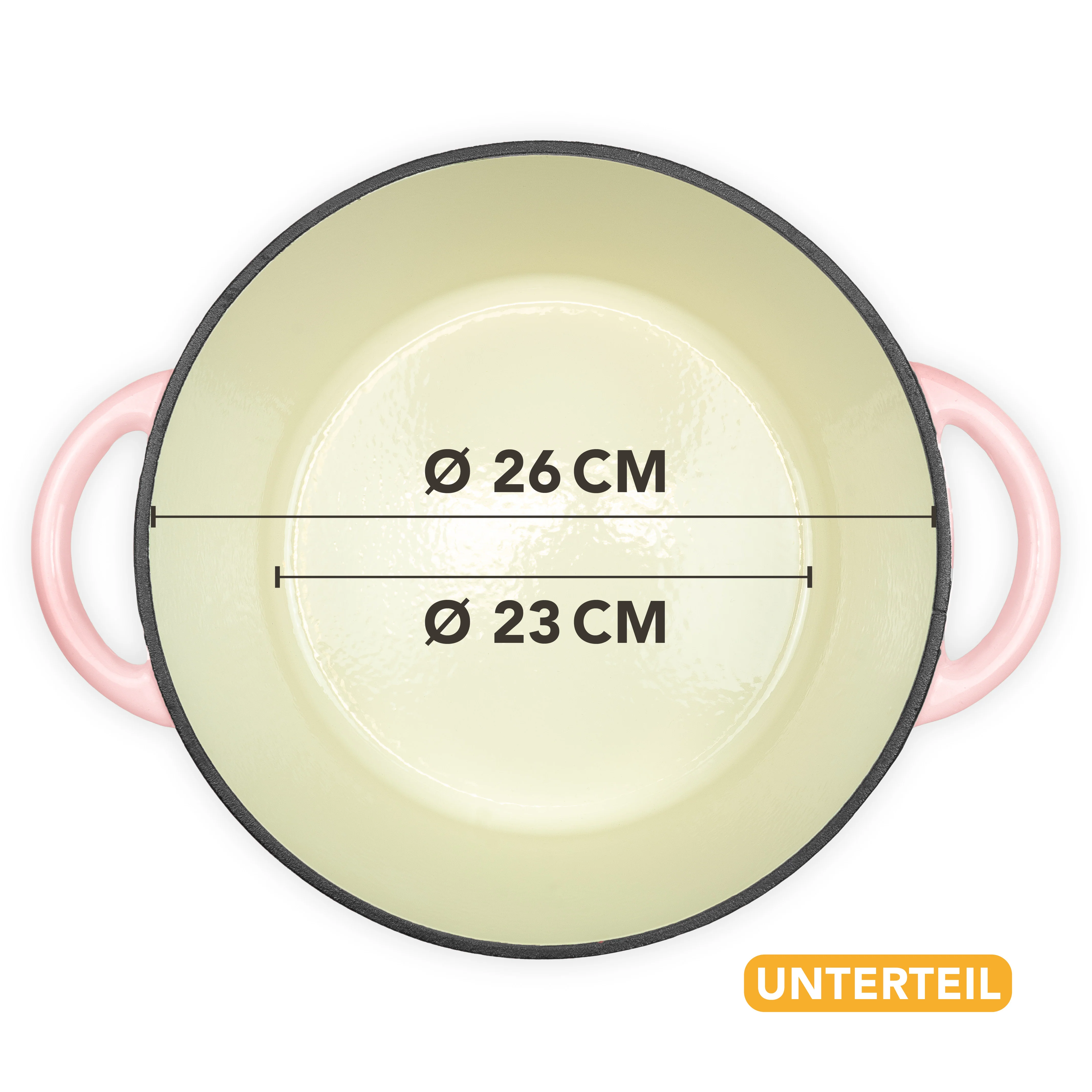 Gusseisen Emaille Brotbacktopf 4,7l mit Gärkorb - Image 36