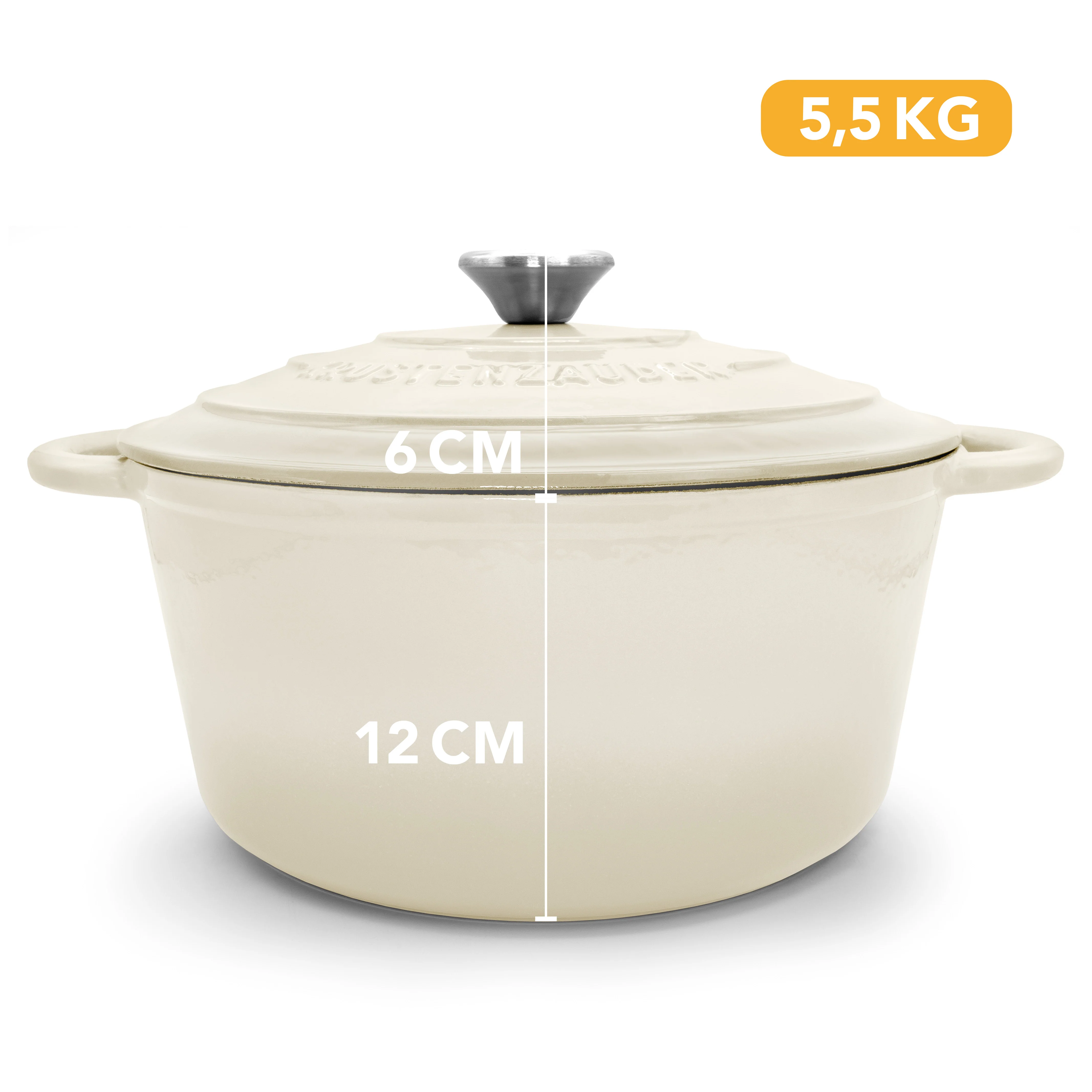 Gusseisen Emaille Brotbacktopf 4,7l mit Gärkorb - Image 41