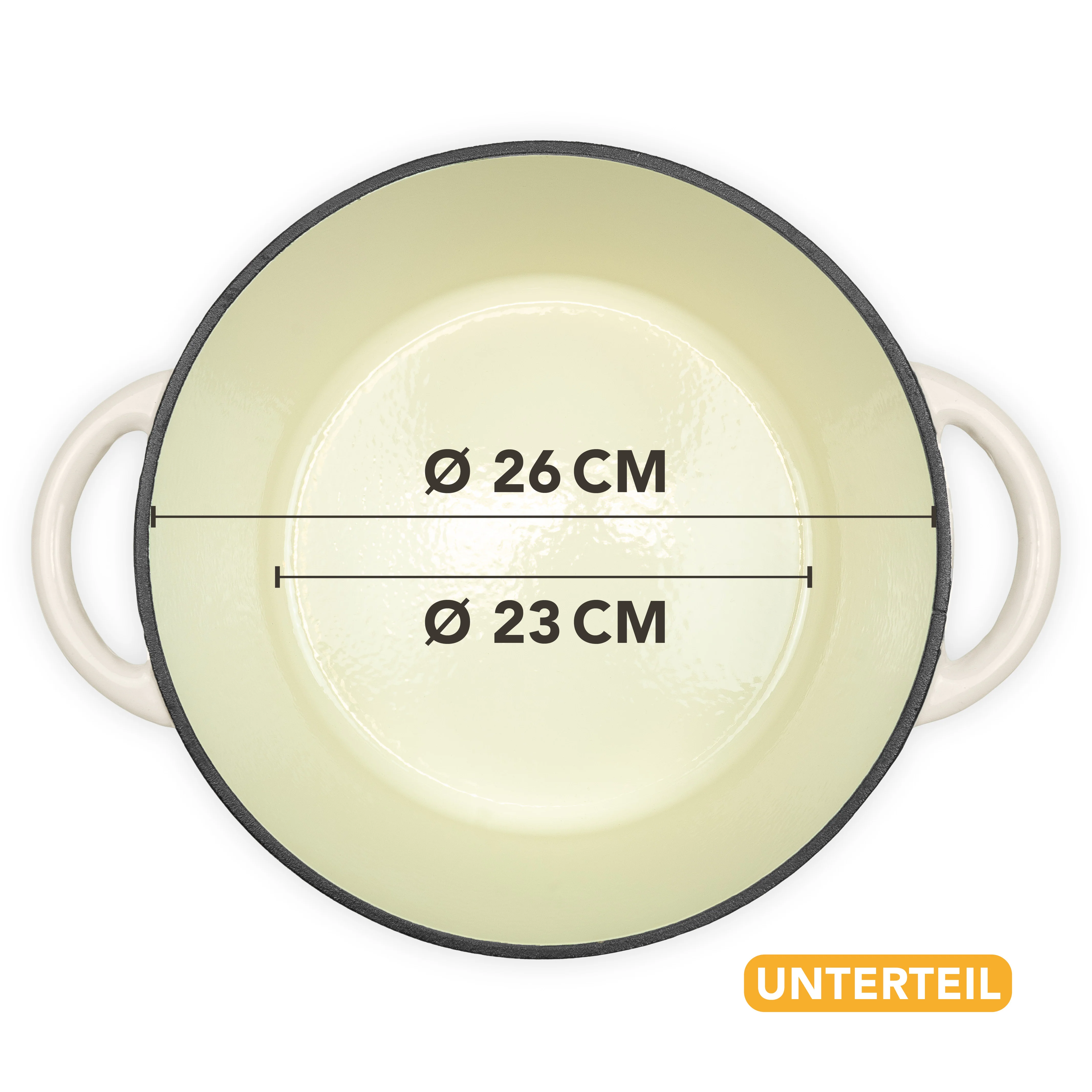 Gusseisen Emaille Brotbacktopf 4,7l mit Gärkorb - Image 43