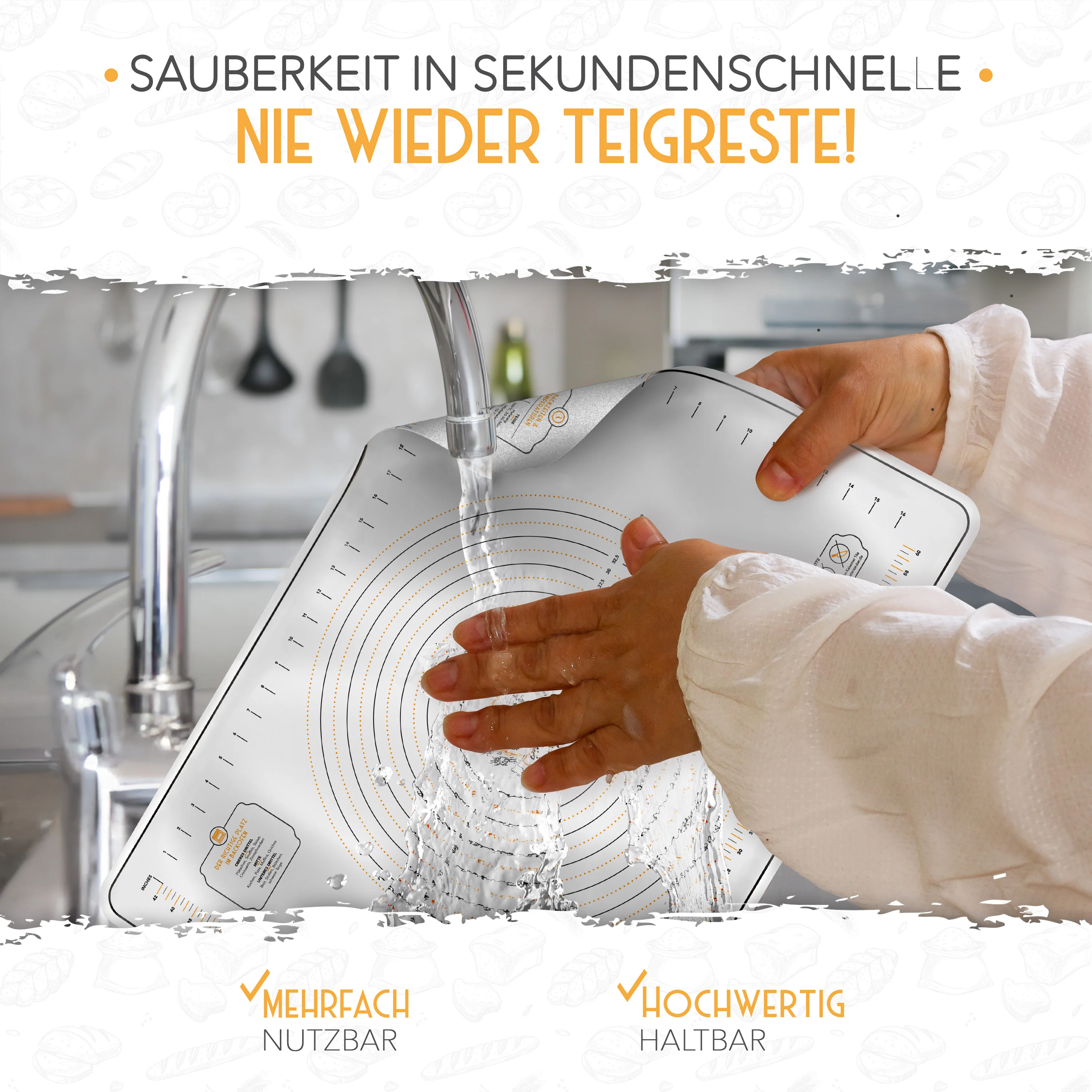 BPA-Freie Backmatte 50x70cm - Image 4