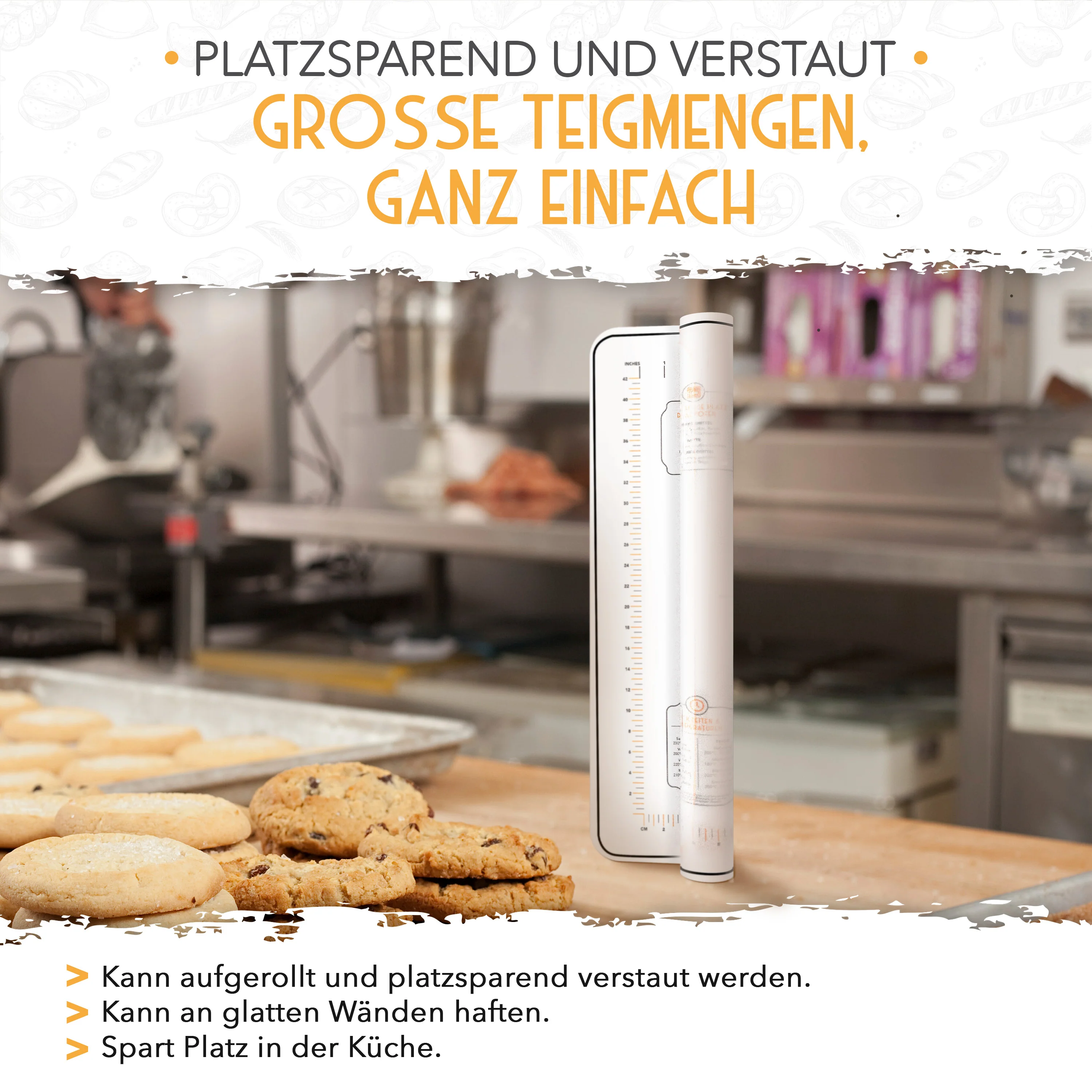 BPA-Freie Backmatte 50x70cm - Image 6