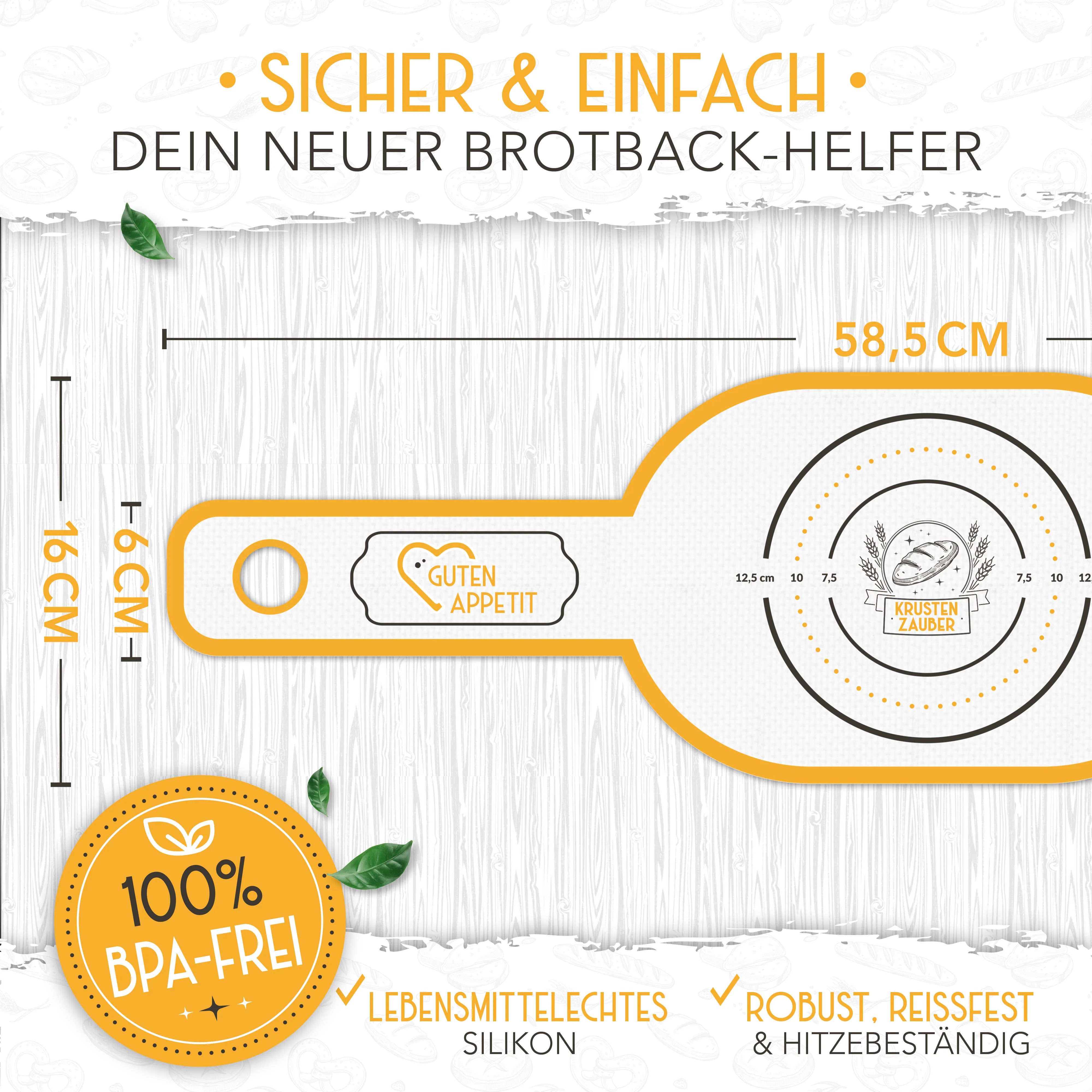 Brotschlingen aus Silikon einzeln oder im Vorteilspack - Image 13