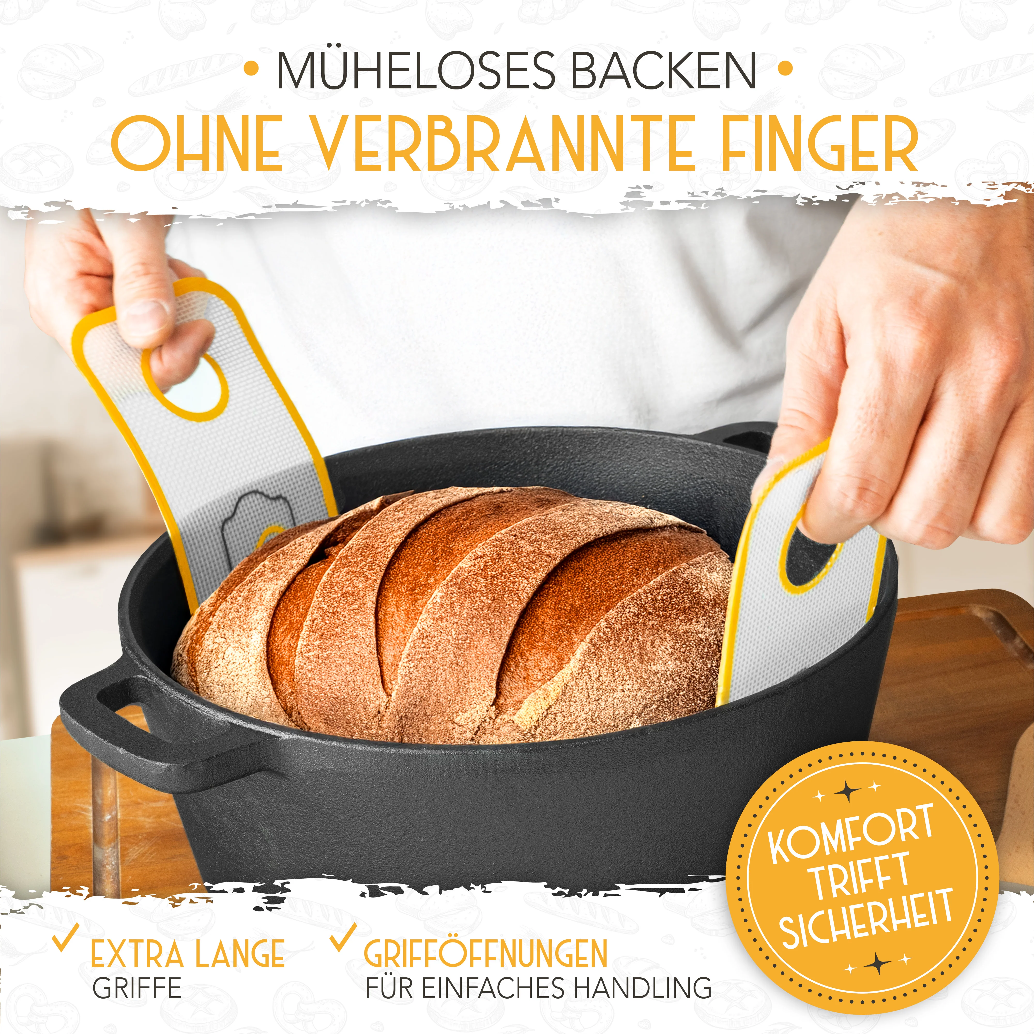 Brotschlingen aus Silikon einzeln oder im Vorteilspack - Image 21