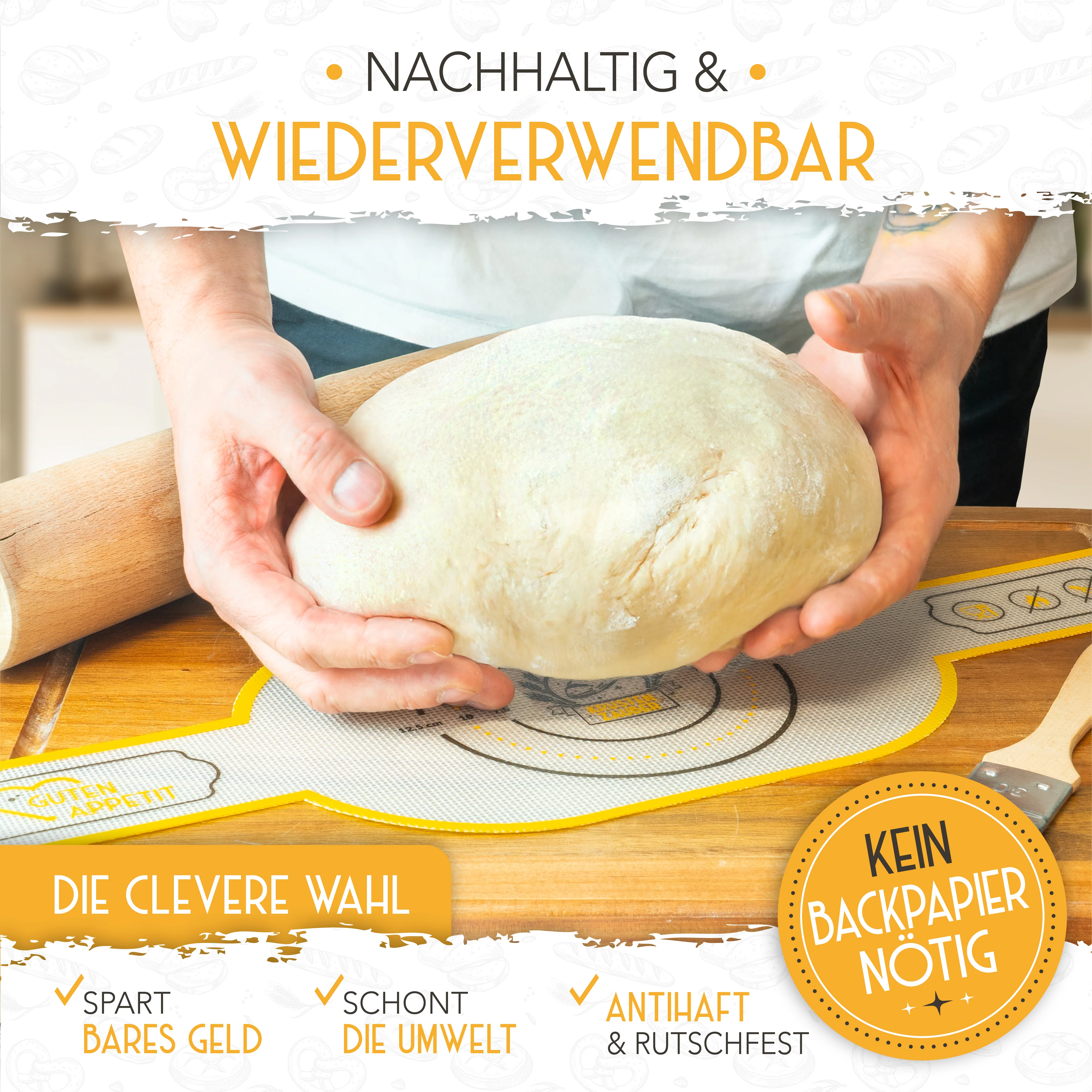 Brotschlingen aus Silikon einzeln oder im Vorteilspack - Image 5